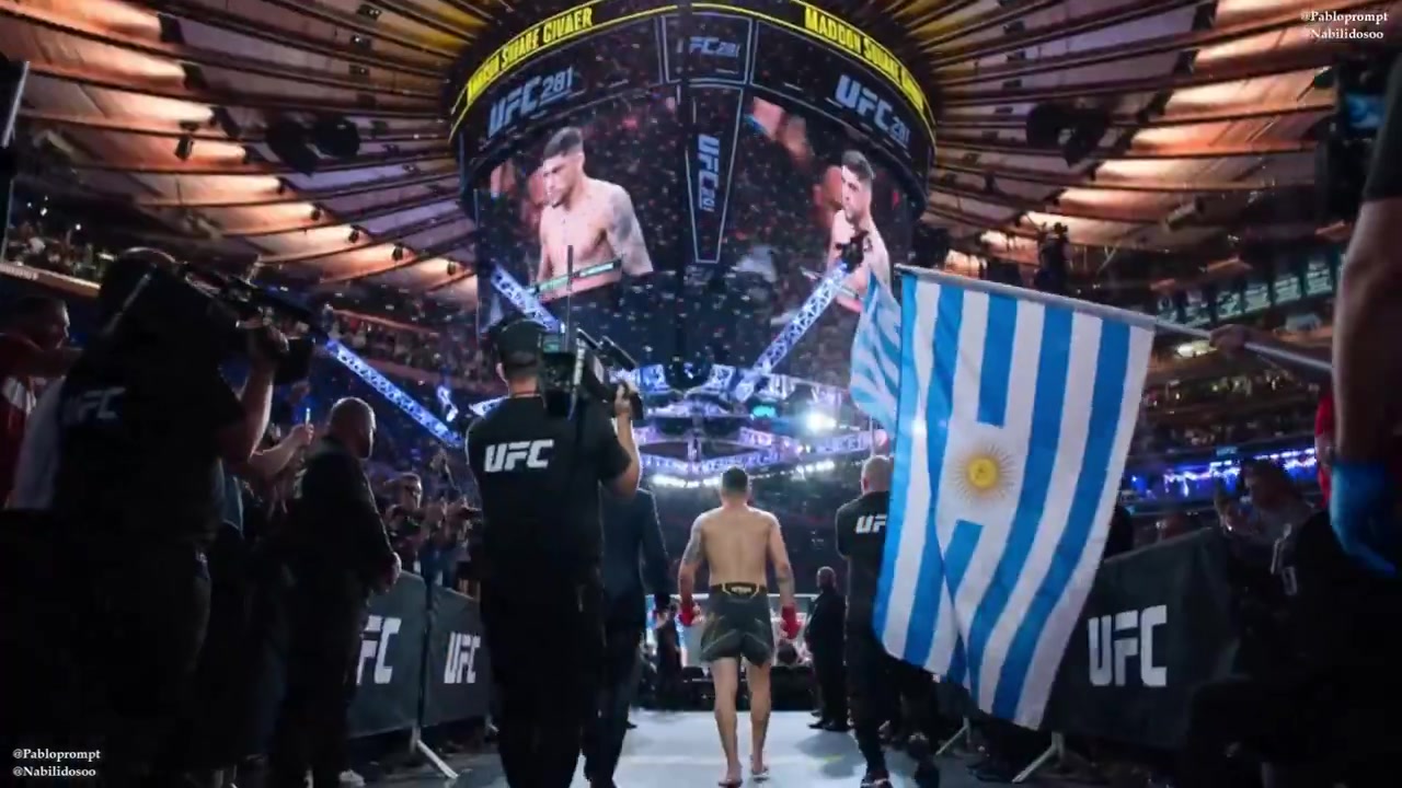 被玩坏了国外网友AI恶搞巴尔韦德vs琼阿梅尼UFC擂台战